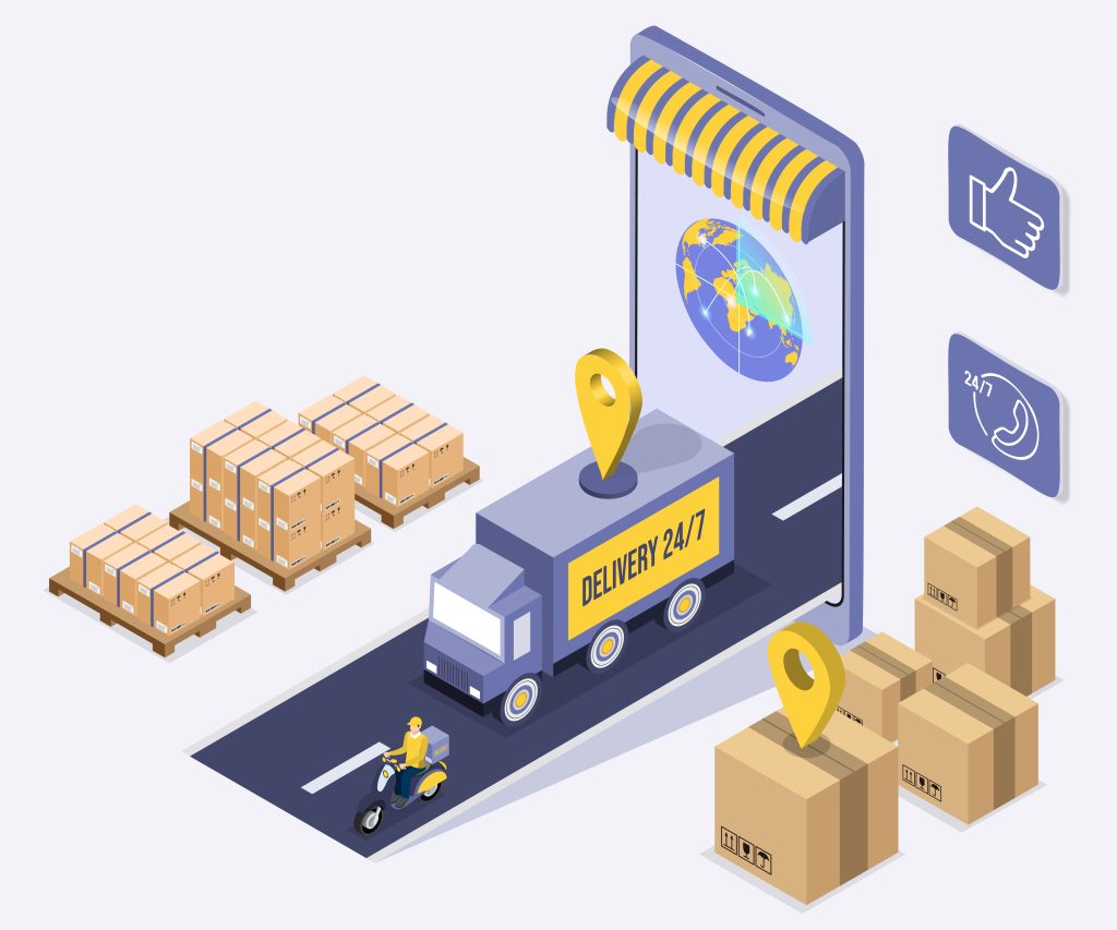 Blockchain em armazém logístico